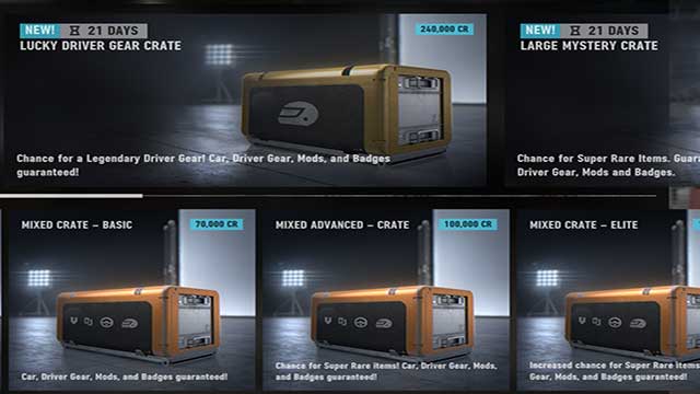 prize crates Screenshot