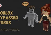 roblox bypassed words