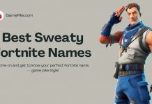 best sweaty fortnite names