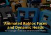 animated roblox faces
