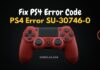 fix ps4 error su-30746-0