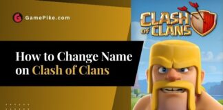 how to change name on clash of clans