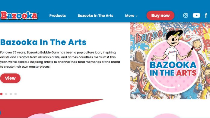 1. Bazooka Joe - Official Site - wide 3