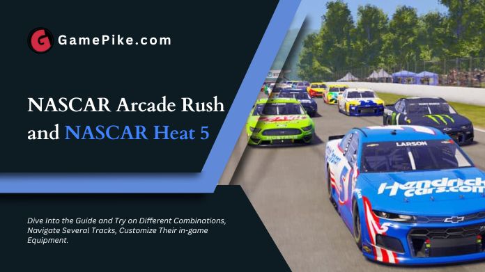 nascar arcade rush and nascar heat 5