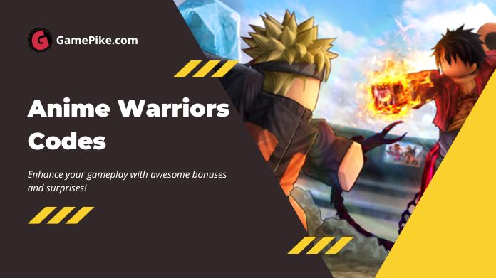 anime warriors codes