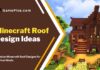 minecraft roof design ideas