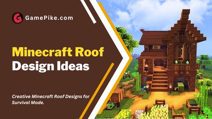 minecraft roof design ideas