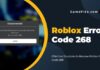 roblox error code 268