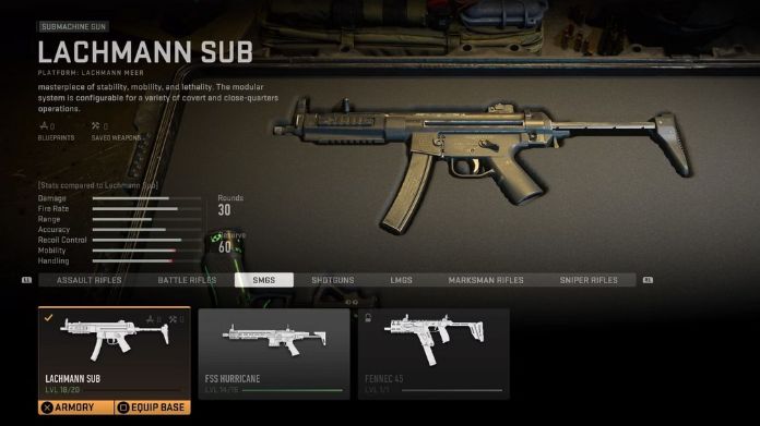 lachmann sub loadout