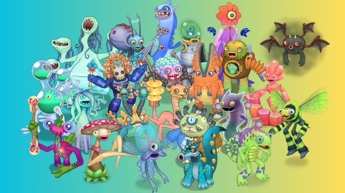 my singing monsters characters