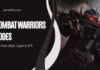 combat warriors codes