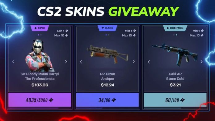 free cs2 skins