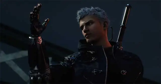Devil Breaker instead of nero's broken limb 