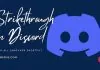 strikethrough on discord