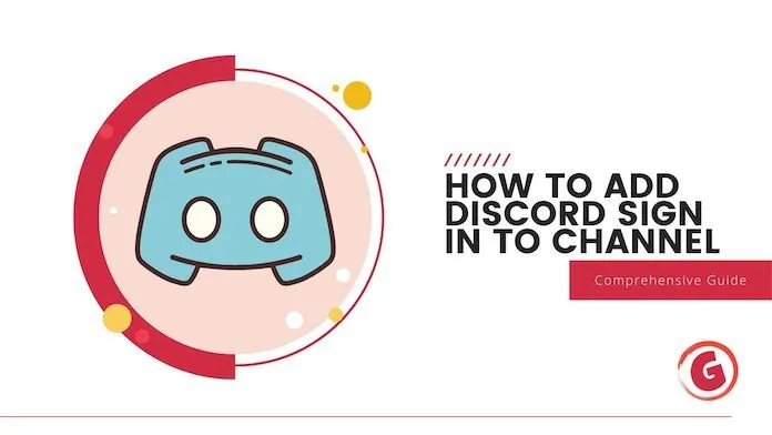 add discord sign in to channel