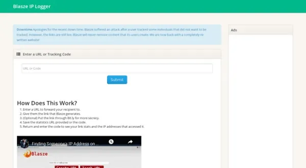 blasze ip logger