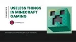 useless things in minecraft