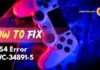 ps4 error wc-34891-5