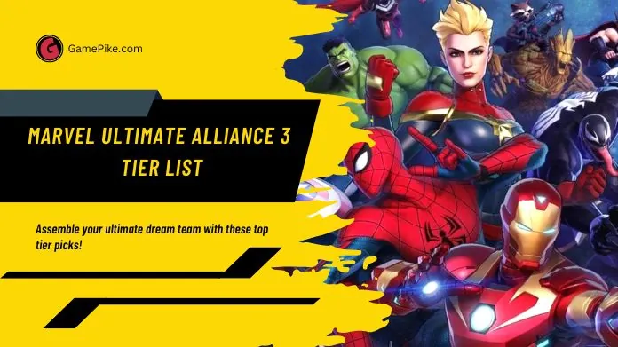 marvel ultimate alliance 3 tier list
