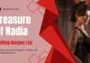 treasure of nadia crafting recipes list
