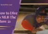 how to dive in mlb the show 21