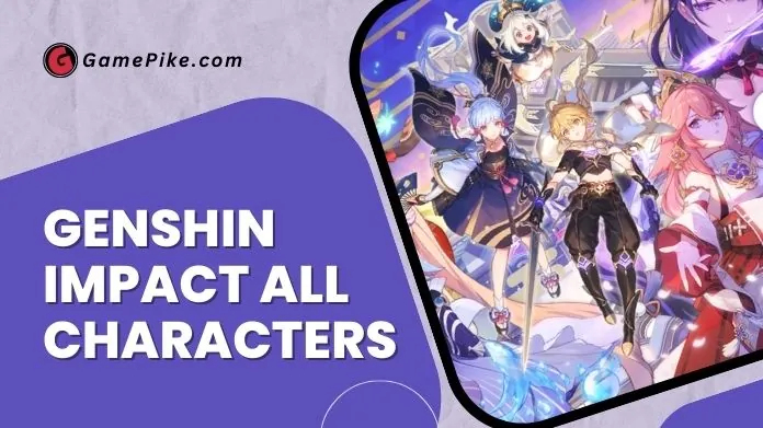 genshin impact all characters