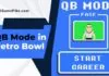 qb mode in retro bowl