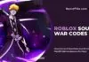 roblox soul war codes