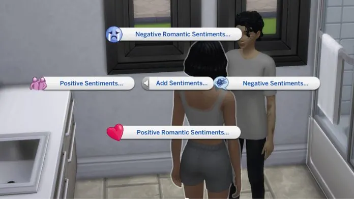 sims 4 sentiments cheats