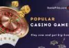 popular casino games