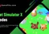 pet simulator x codes