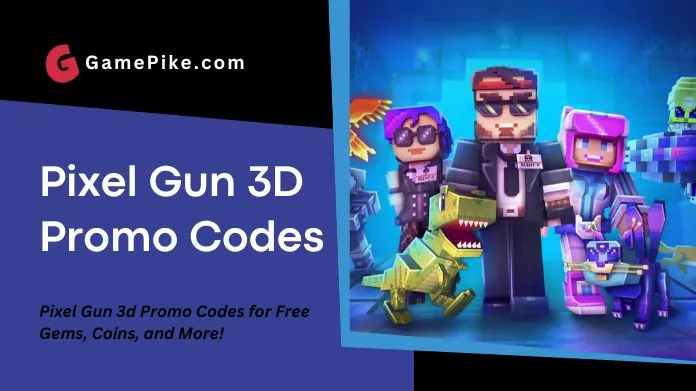 pixel gun 3d promo codes