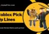 roblox pick up lines