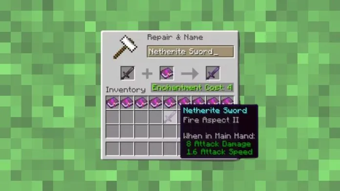 enchantments for swords in minecraft
