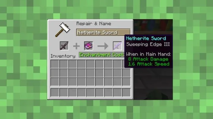enchantments for swords in minecraft