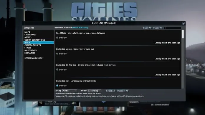cities skylines cheats