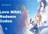 love nikki redeem codes
