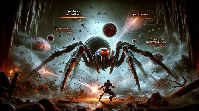infected broodmother in grounded